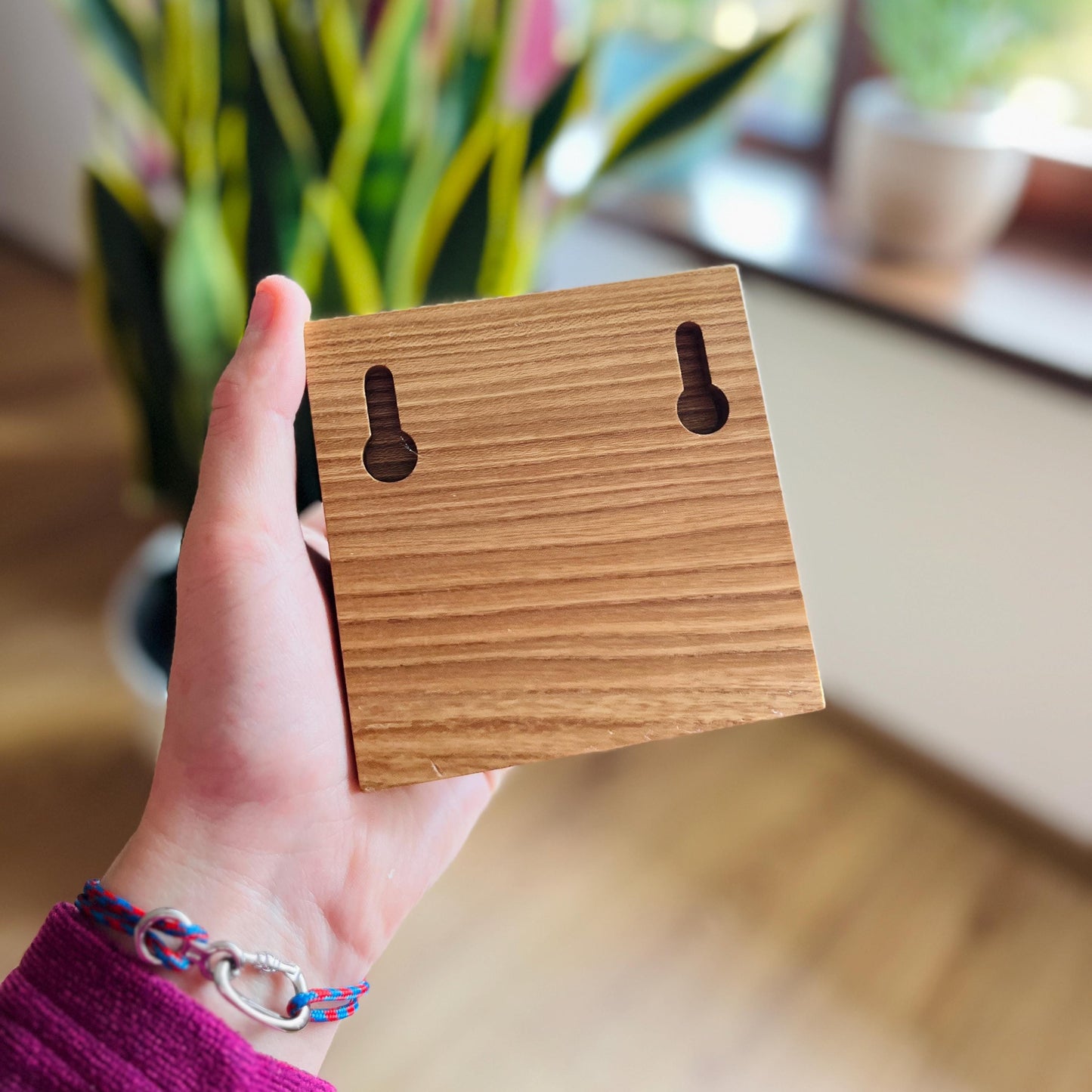 Wood Climbing Key Holder for Climbers Gift