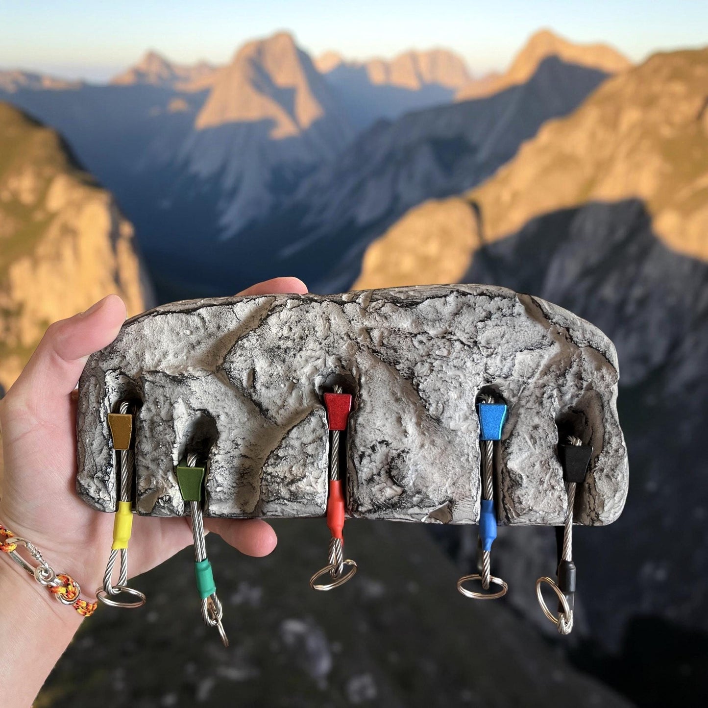 Climbing, Keyholder for Climbers - 5 keys version