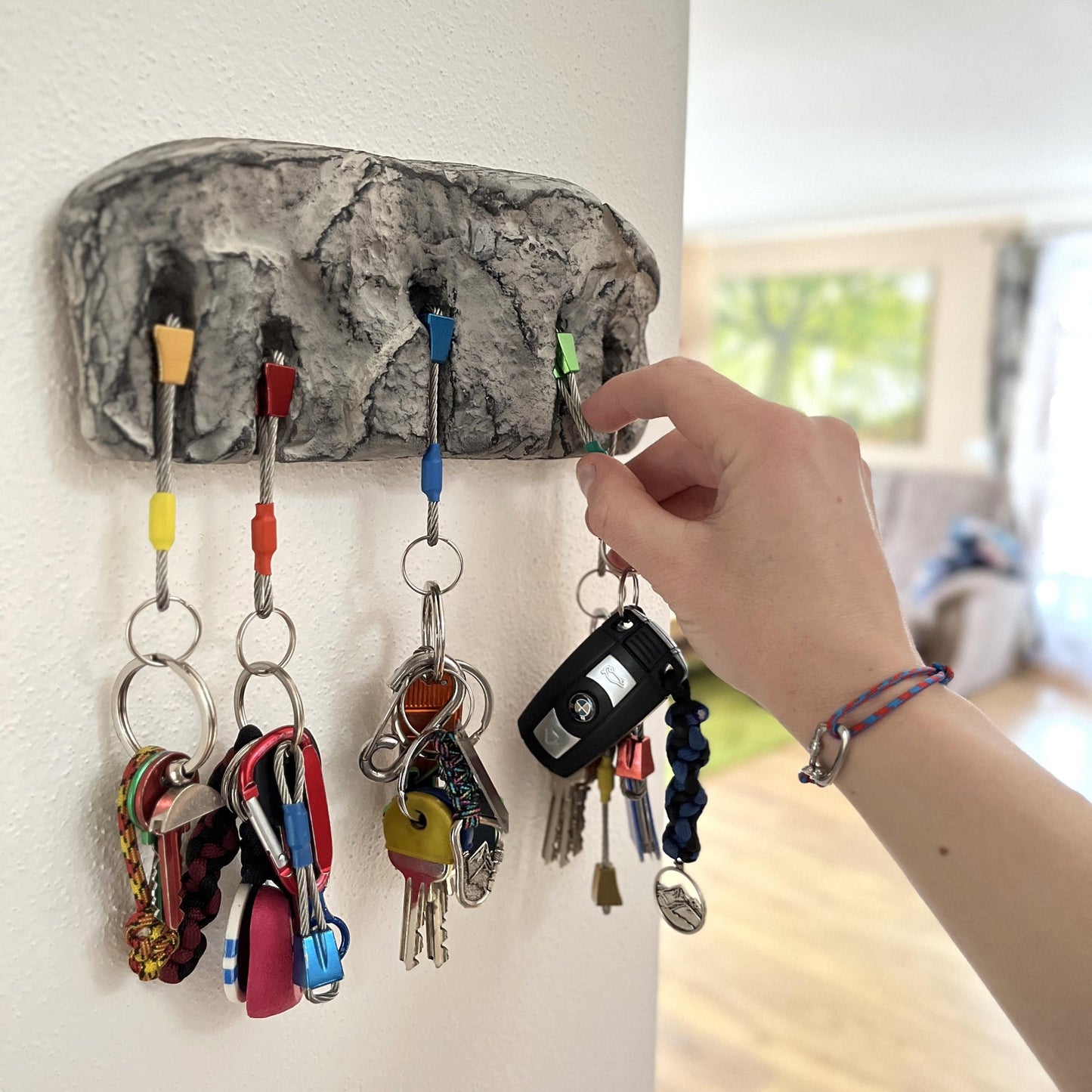 Climbing, Keyholder for Climbers - 5 keys version