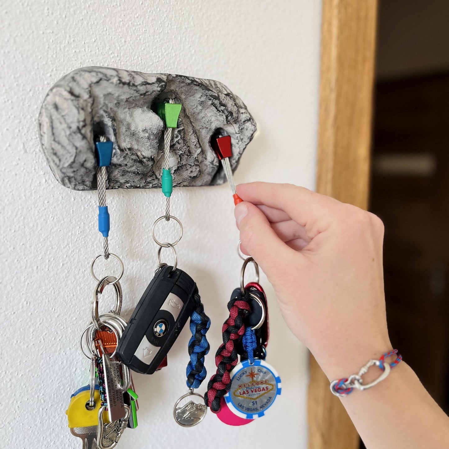 Keyholder for Climbers - 3 keys version