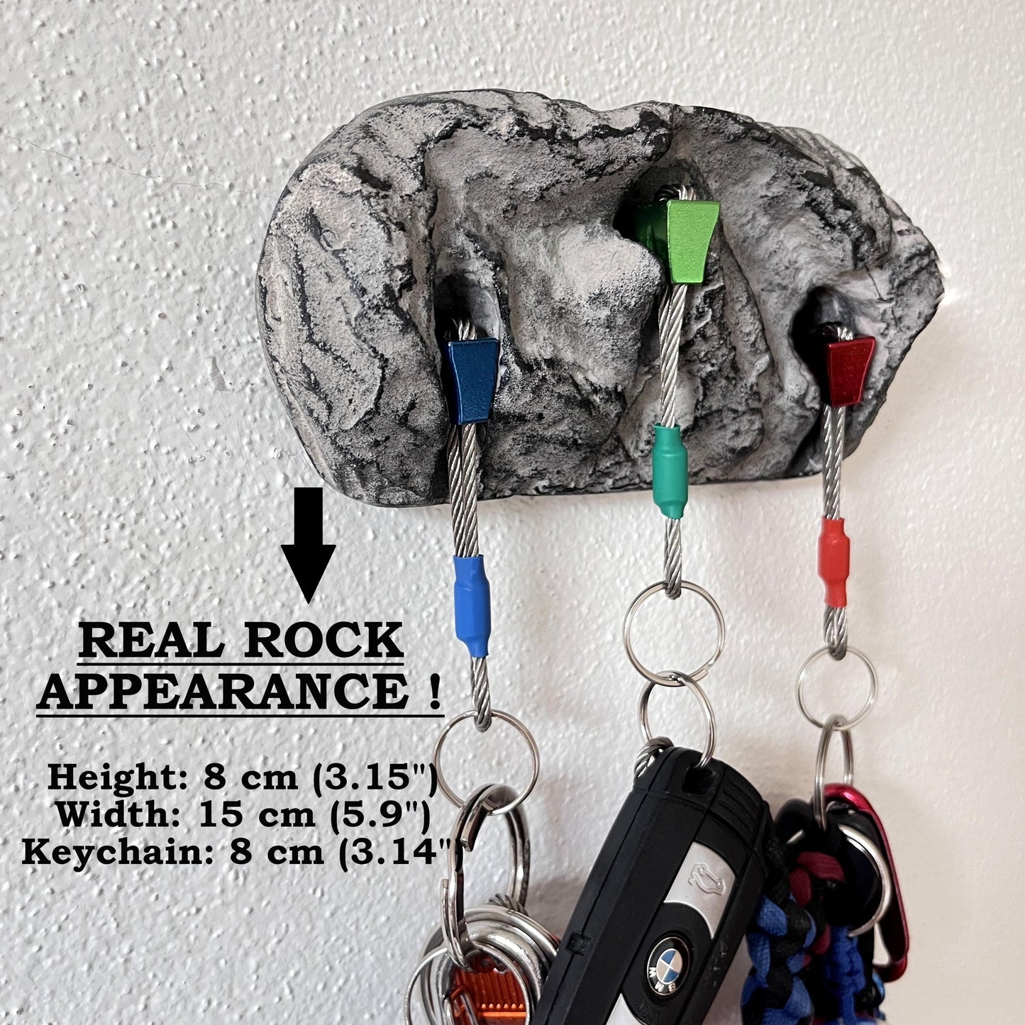 Keyholder for Climbers - 3 keys version