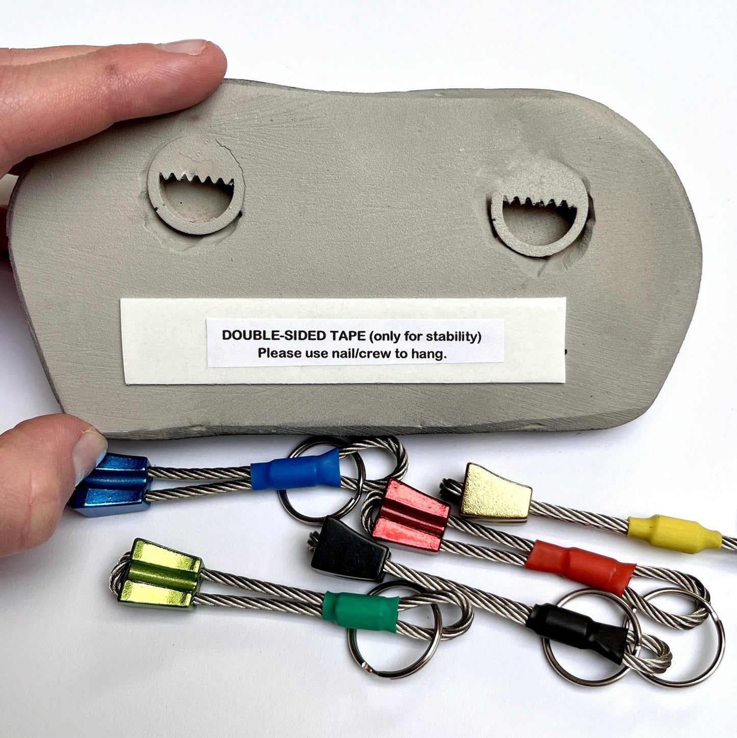 Keyholder for Climbers - 3 keys version