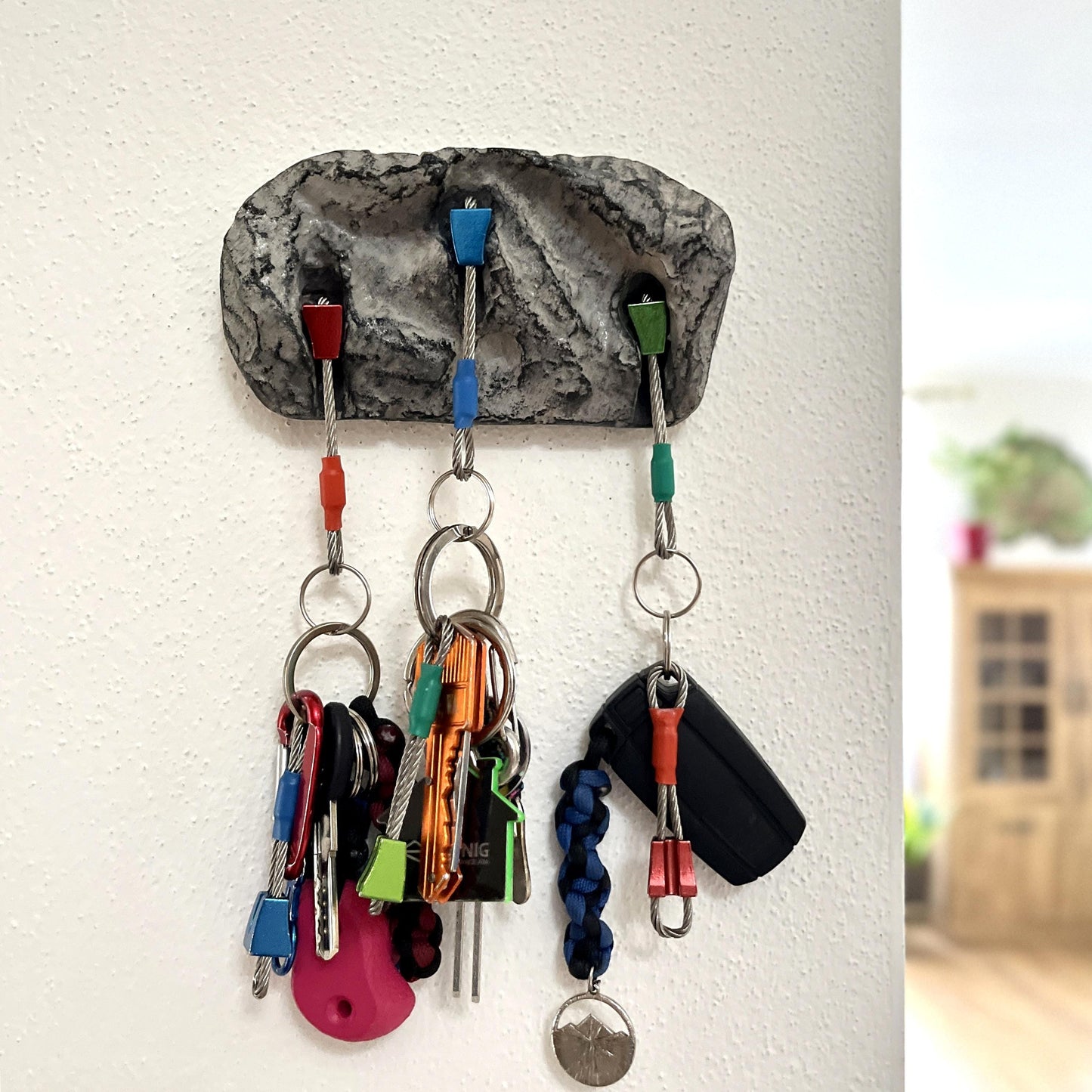 Keyholder for Climbers - 3 keys version