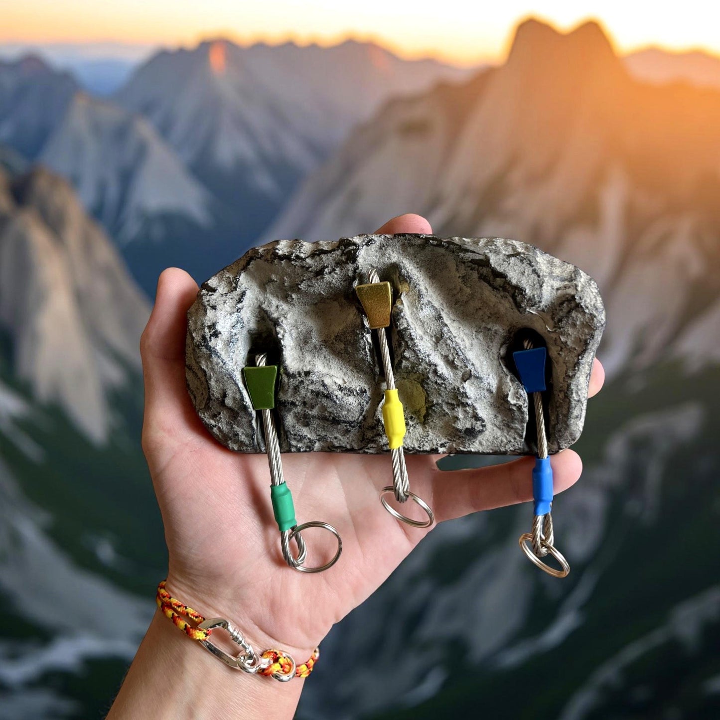 Keyholder for Climbers - 3 keys version