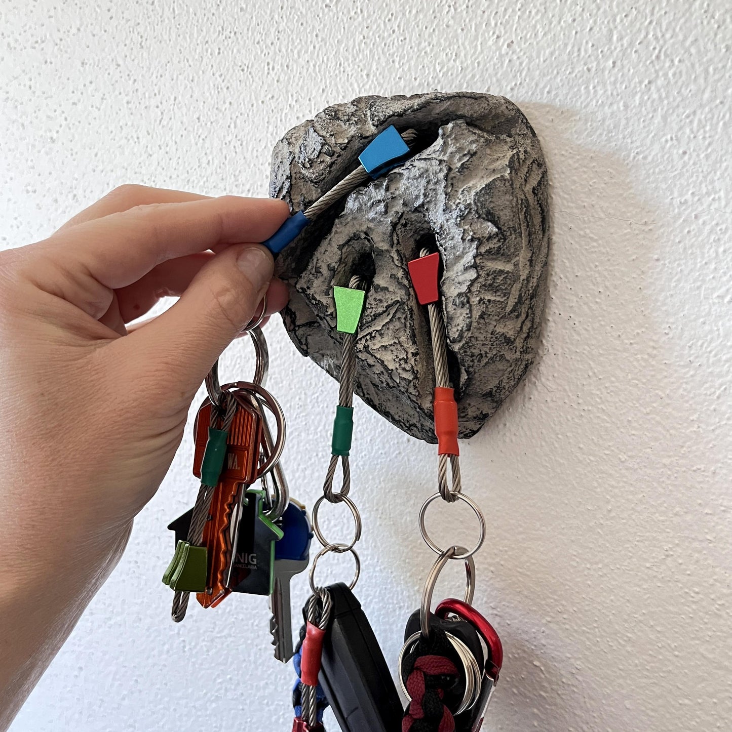 Climbing Keyholder Gift - 3 keys version