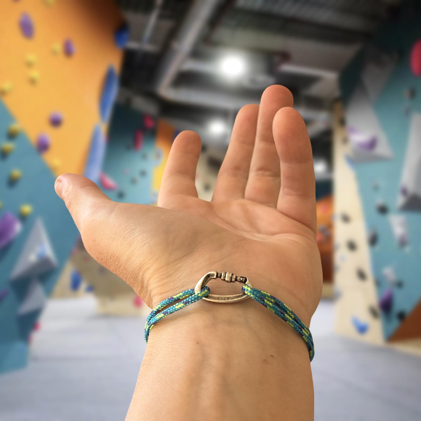 Climbing Bracelet, Climbing Carabiner Jewelry