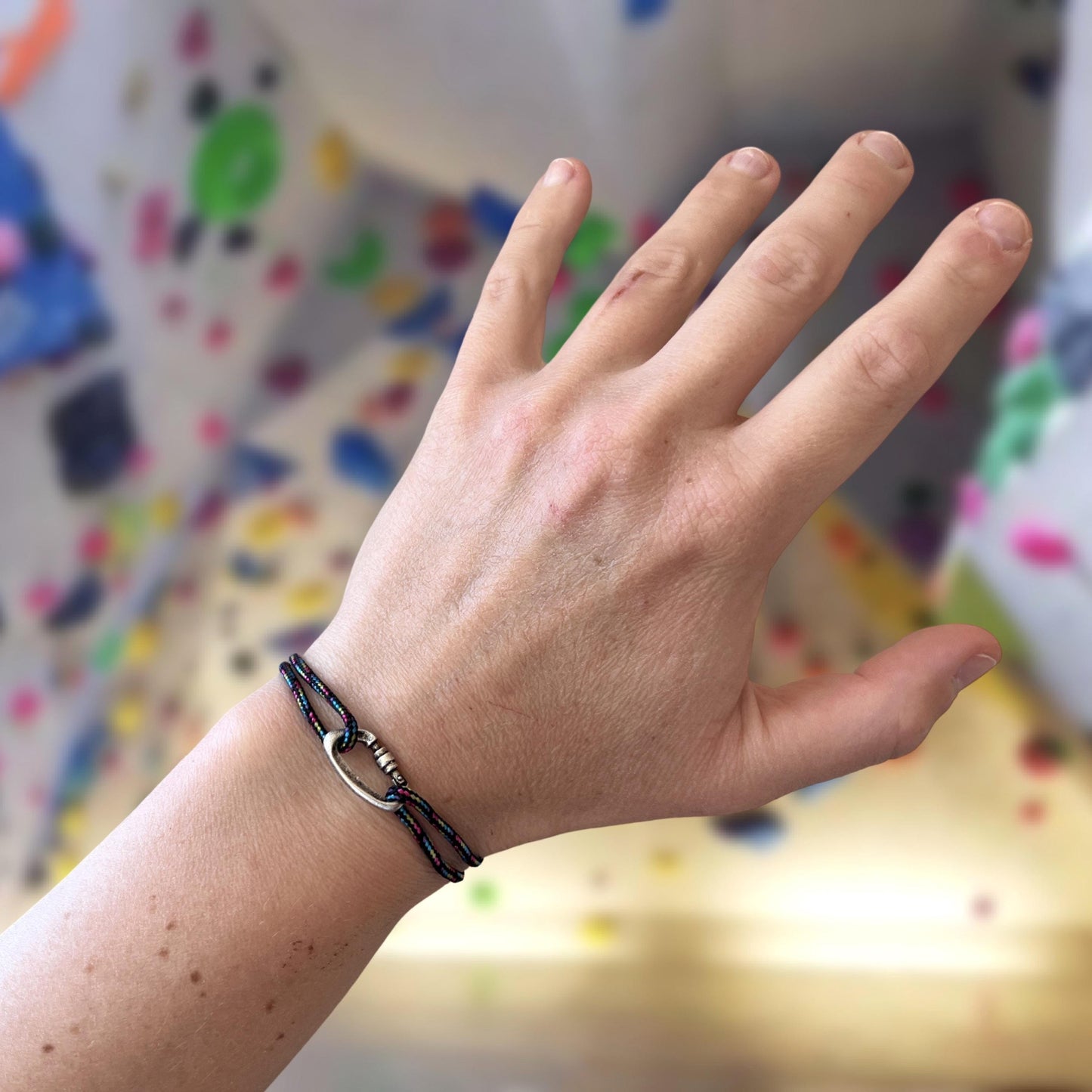 Climbing Bracelet Gift, Climbing Carabiner Jewelry