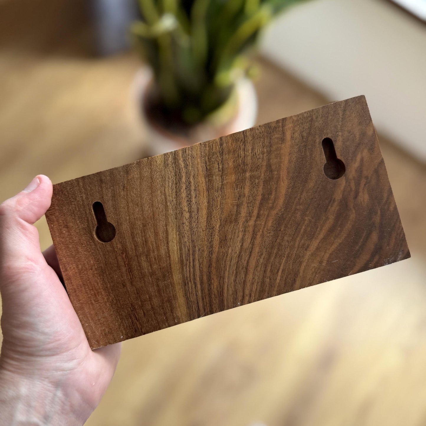 Big Walnut Wood Climbing Key Holder for Climbers Gift