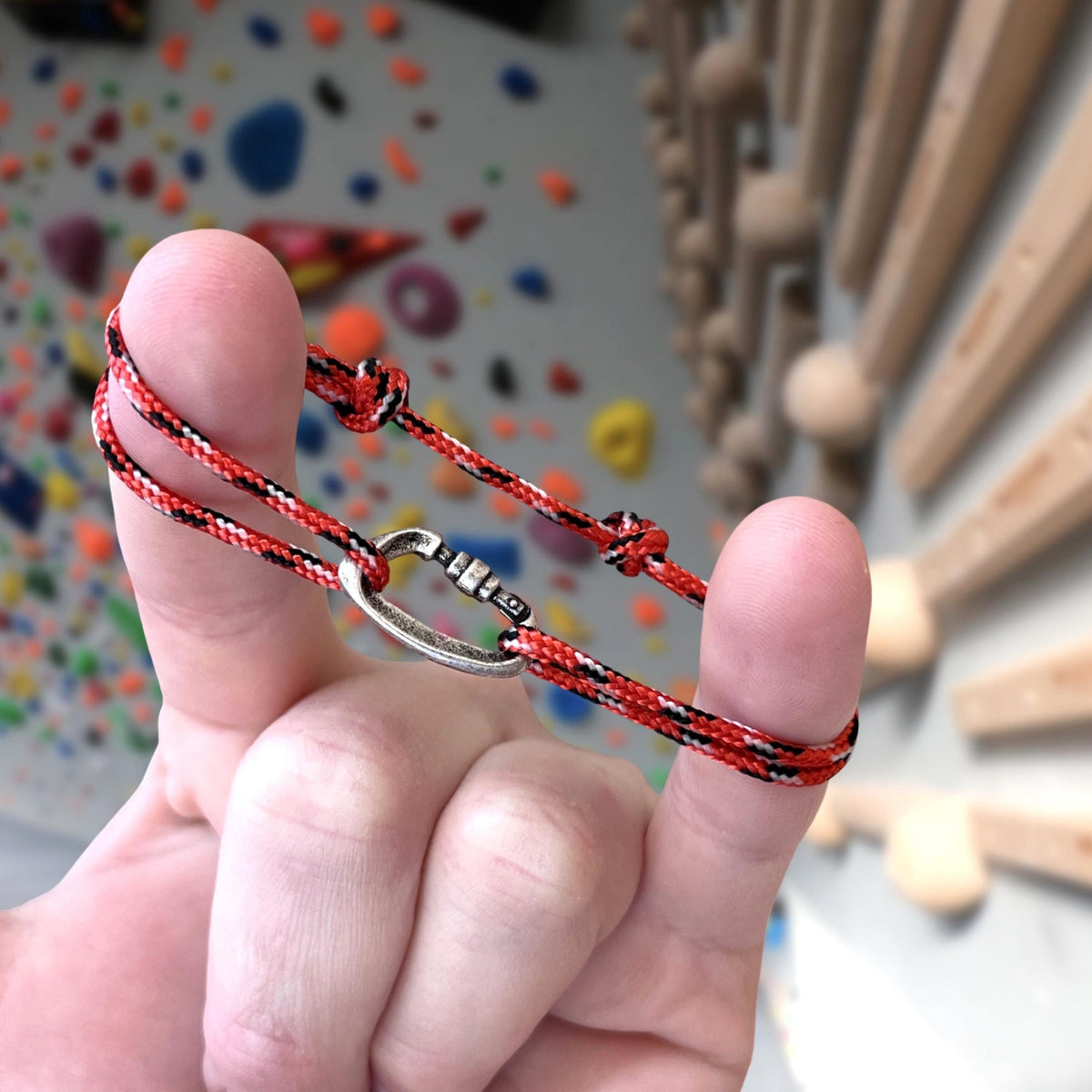 Climbing Bracelet Gift, Climbing Carabiner Jewelry