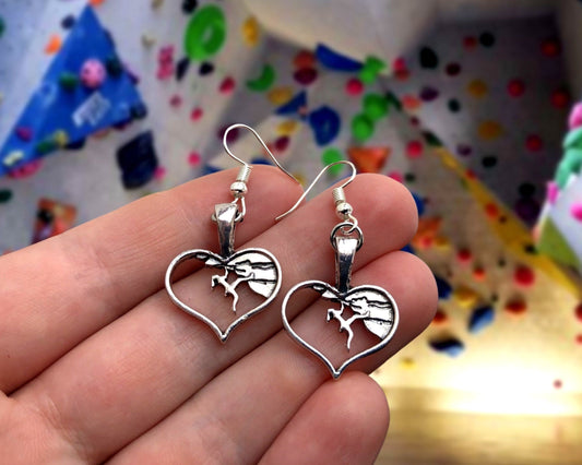 Climbing Girl Earrings Jewerly Gift Climber