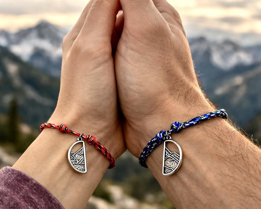 Couple Mountain Bracelets Gift