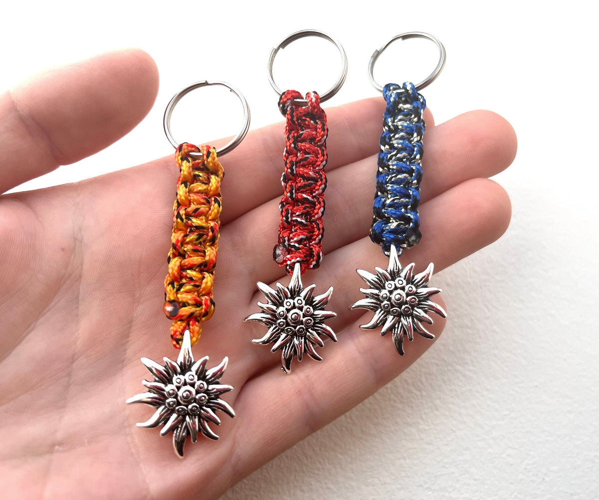 Edelweiss Mountain Keychain