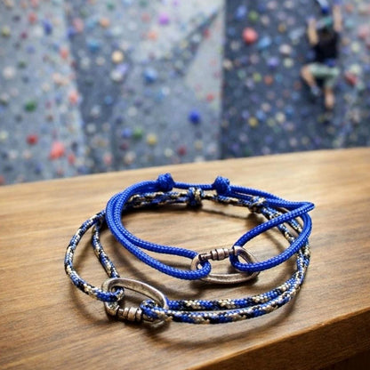 Climbing Bracelet Gift, Climbing Carabiner Jewelry