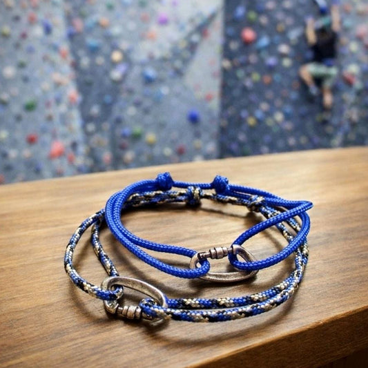Climbing Bracelet Gift, Climbing Carabiner Jewelry