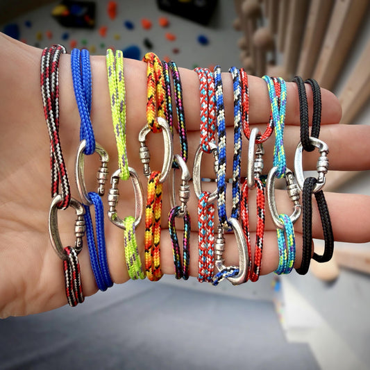 Climbing Bracelet, Climbing Carabiner Jewelry