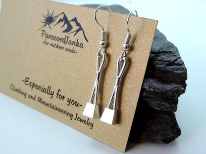 Climbing Nuts Earrings, Climbing Jewerly, Gift for Climber