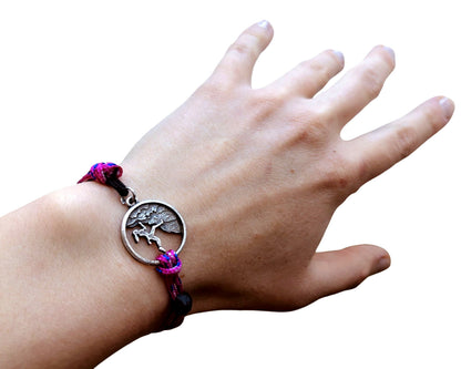 Climbing Girl Bracelet, Gift for Climbing Lover, Climbing Jewelry