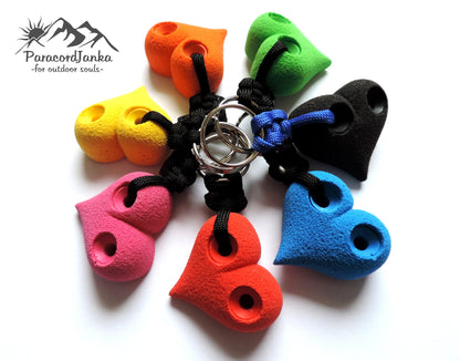 Heart Climbing Keychain, Gift for Climbers, Climbing Hold