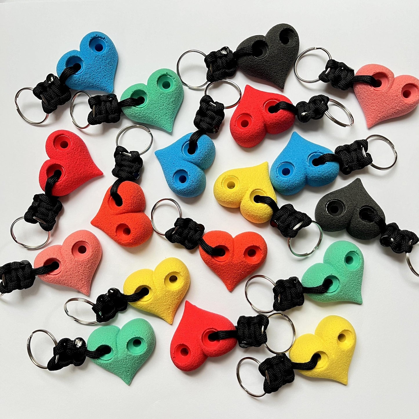 Heart climbing gift keychain