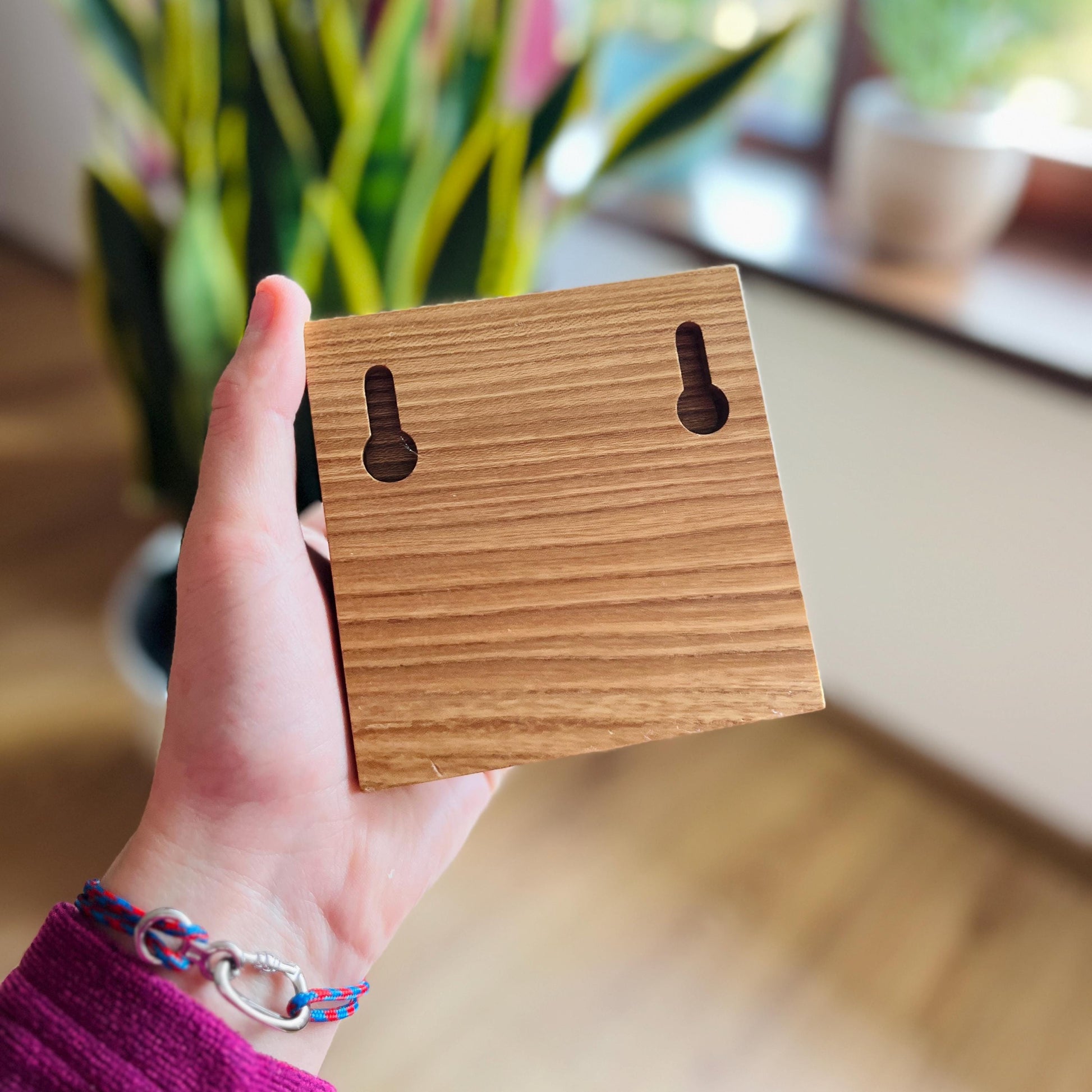Wood Climbing Key Holder for Climbers Gift
