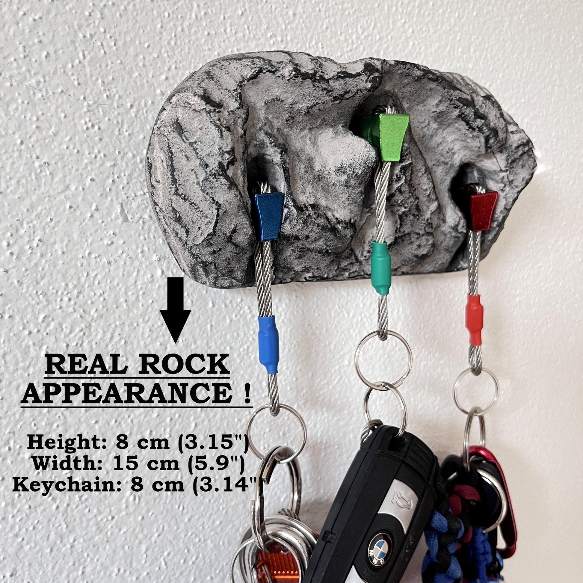 Keyholder for Climbers - 3 keys version