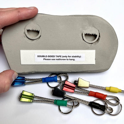 Keyholder for Climbers - 3 keys version