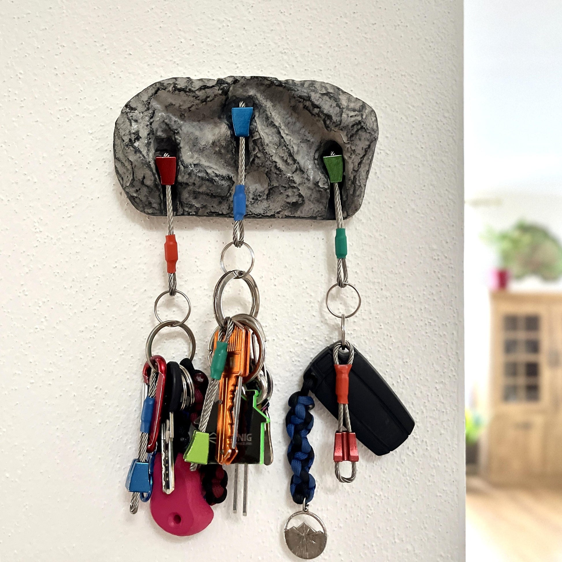 Keyholder for Climbers - 3 keys version