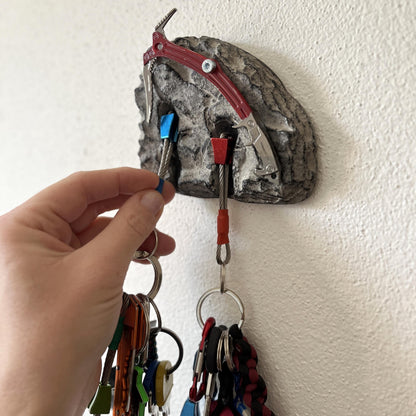 Ice Axe Keyholder for Climbers - 2 keys version