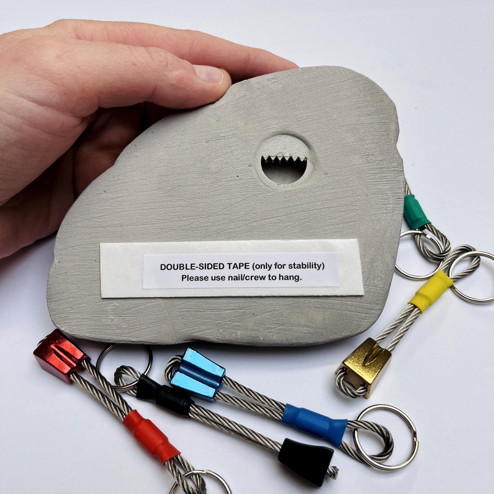 Ice Axe Keyholder for Climbers - 2 keys version