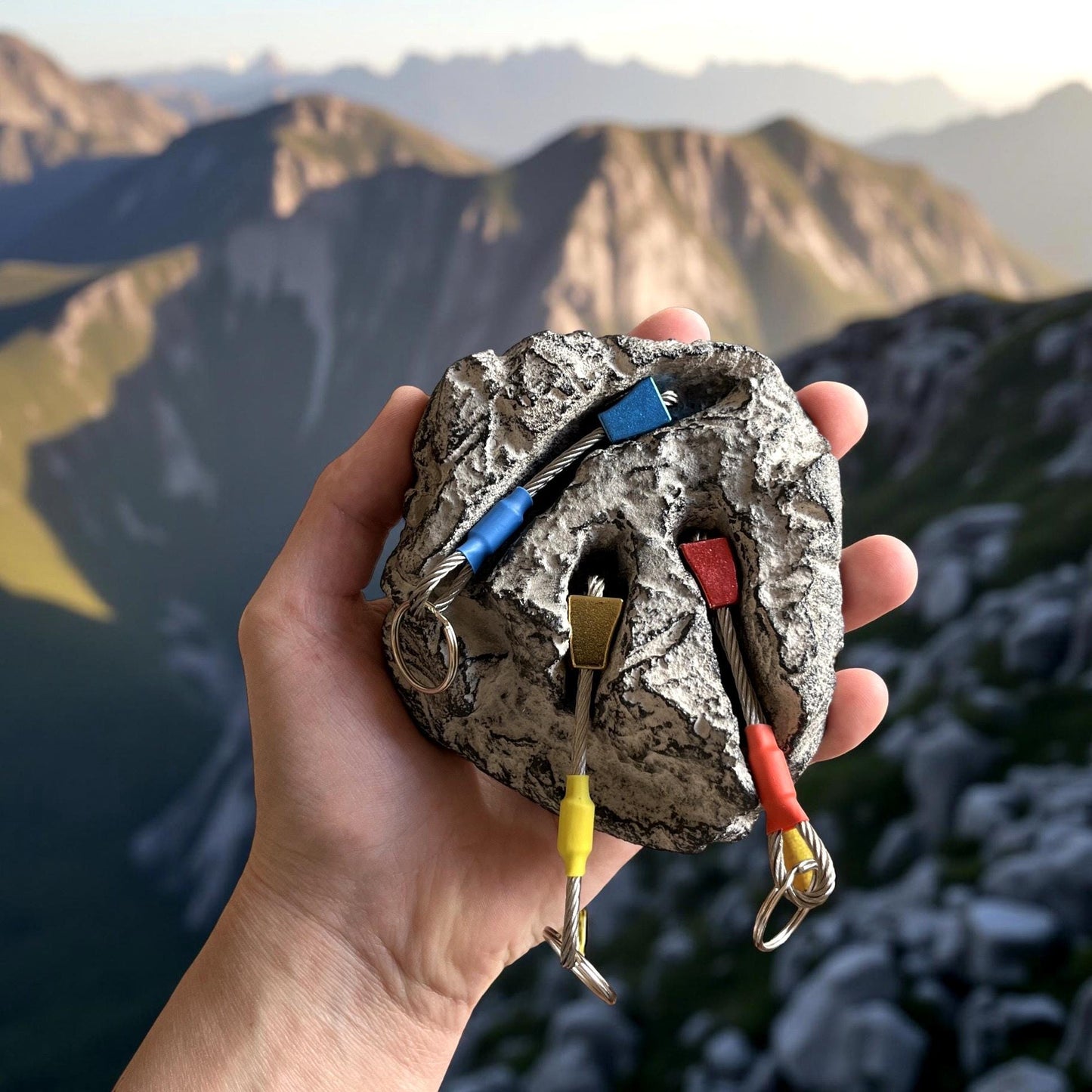 Climbing Keyholder Gift - 3 keys version