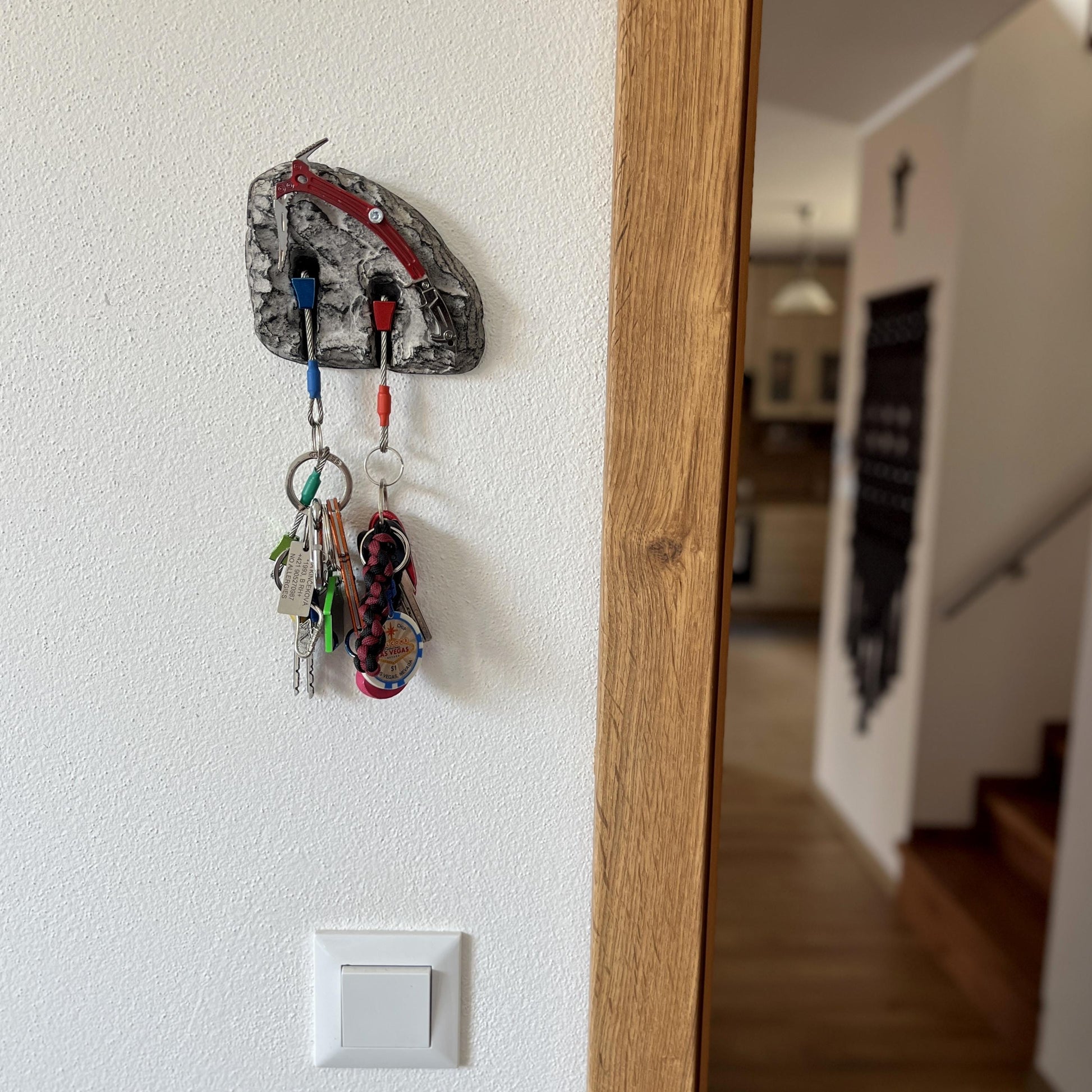 Ice Axe Keyholder for Climbers - 2 keys version
