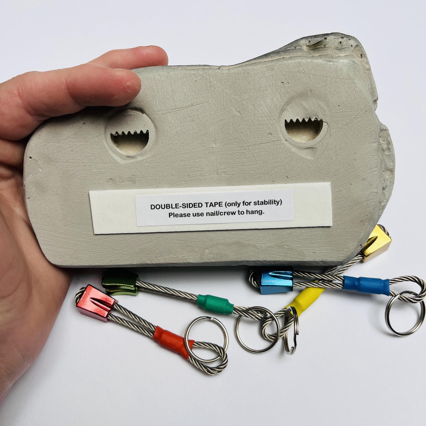 Ice Axe Keyholder for Climbers - 3 keys version