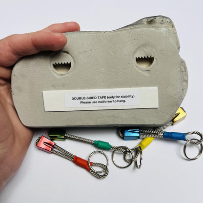 Ice Axe Keyholder for Climbers - 3 keys version