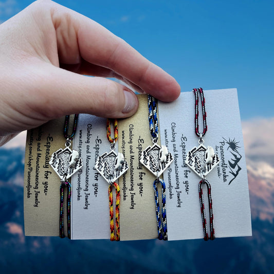 Hiking Mountain Bracelet