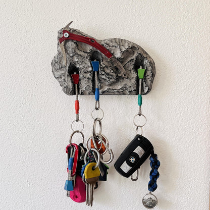 Ice Axe Keyholder for Climbers - 3 keys version