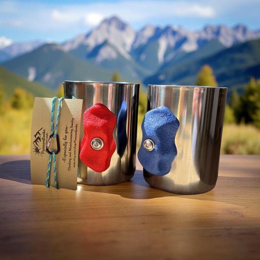 stainless steel climbing mug gift