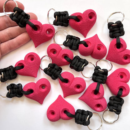 Heart Climbing Keychain, Gift for Climbers, Climbing Hold
