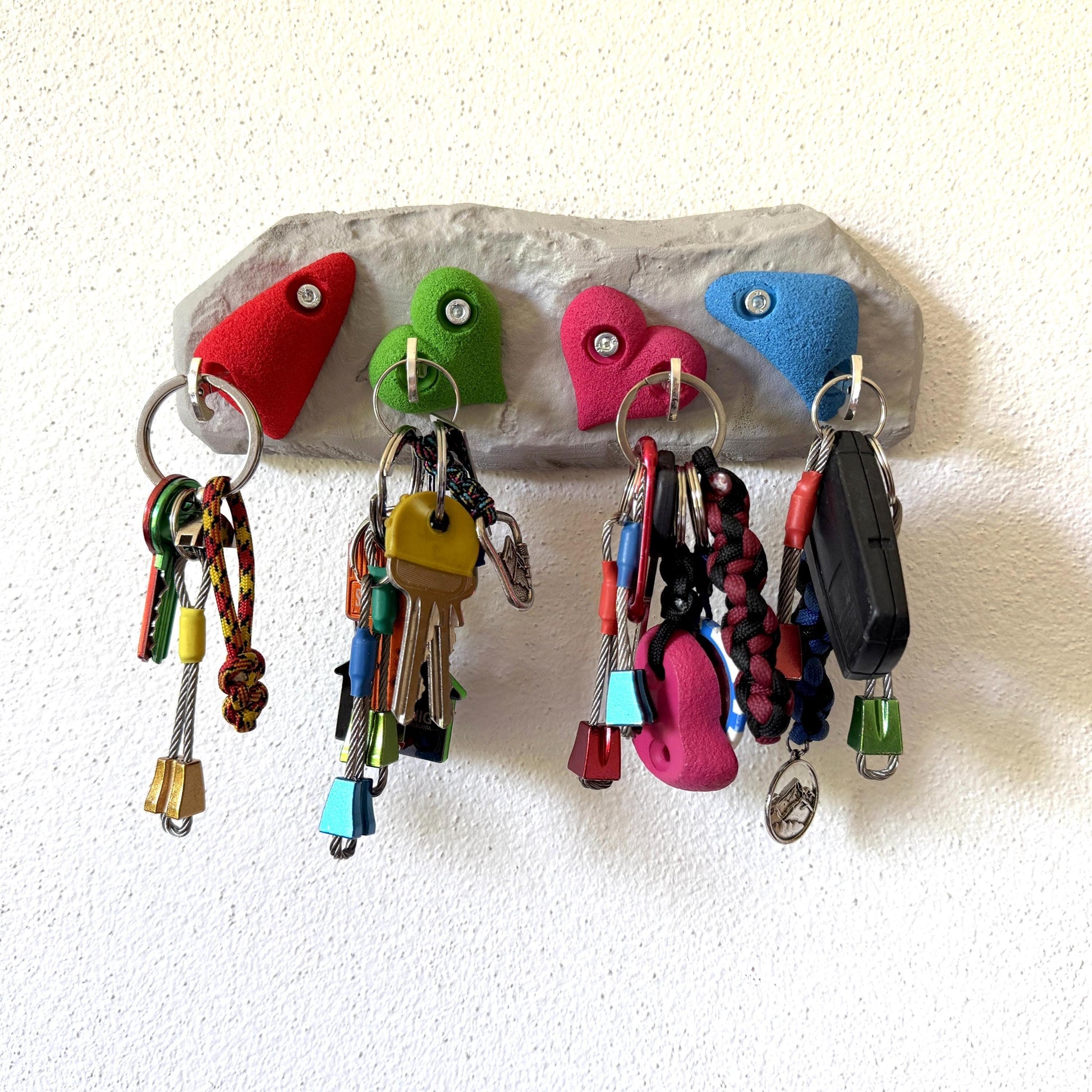 Climbing Holds Keyholder, Gift for Climbing Lover