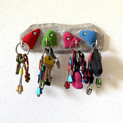 Climbing Holds Keyholder, Gift for Climbing Lover