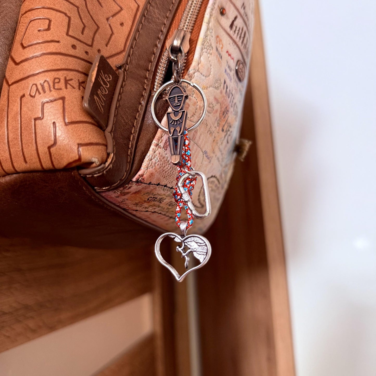 Heart Climbing Keychain Carabiner Gift