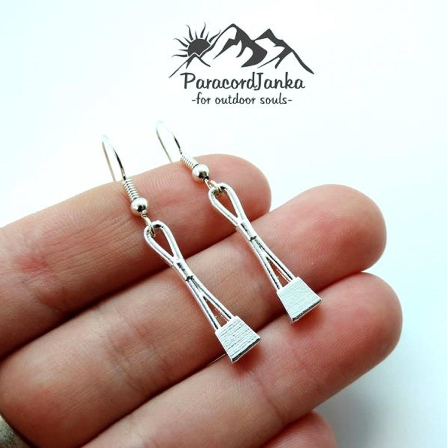 Climbing Nuts Earrings, Climbing Jewerly, Gift for Climber