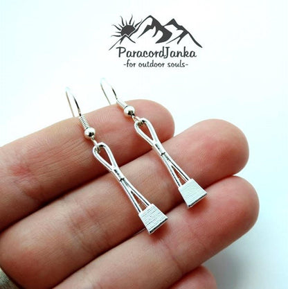 Climbing Nuts Earrings, Climbing Jewerly, Gift for Climber
