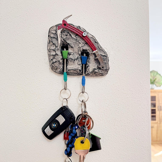 Ice Axe Climbing Keyholder - 2 keys version