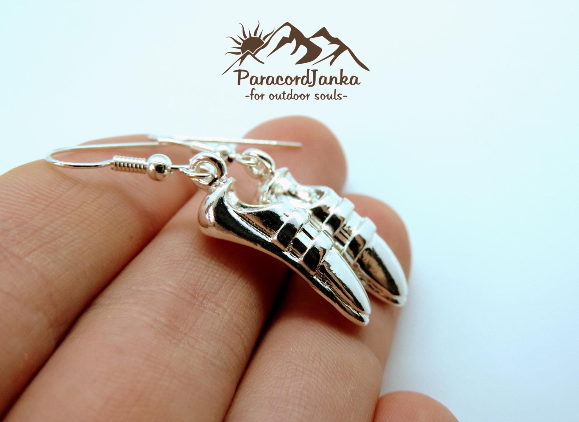 Climbing Shoe Earrings, Climbing Jewerly, Gift for Climber