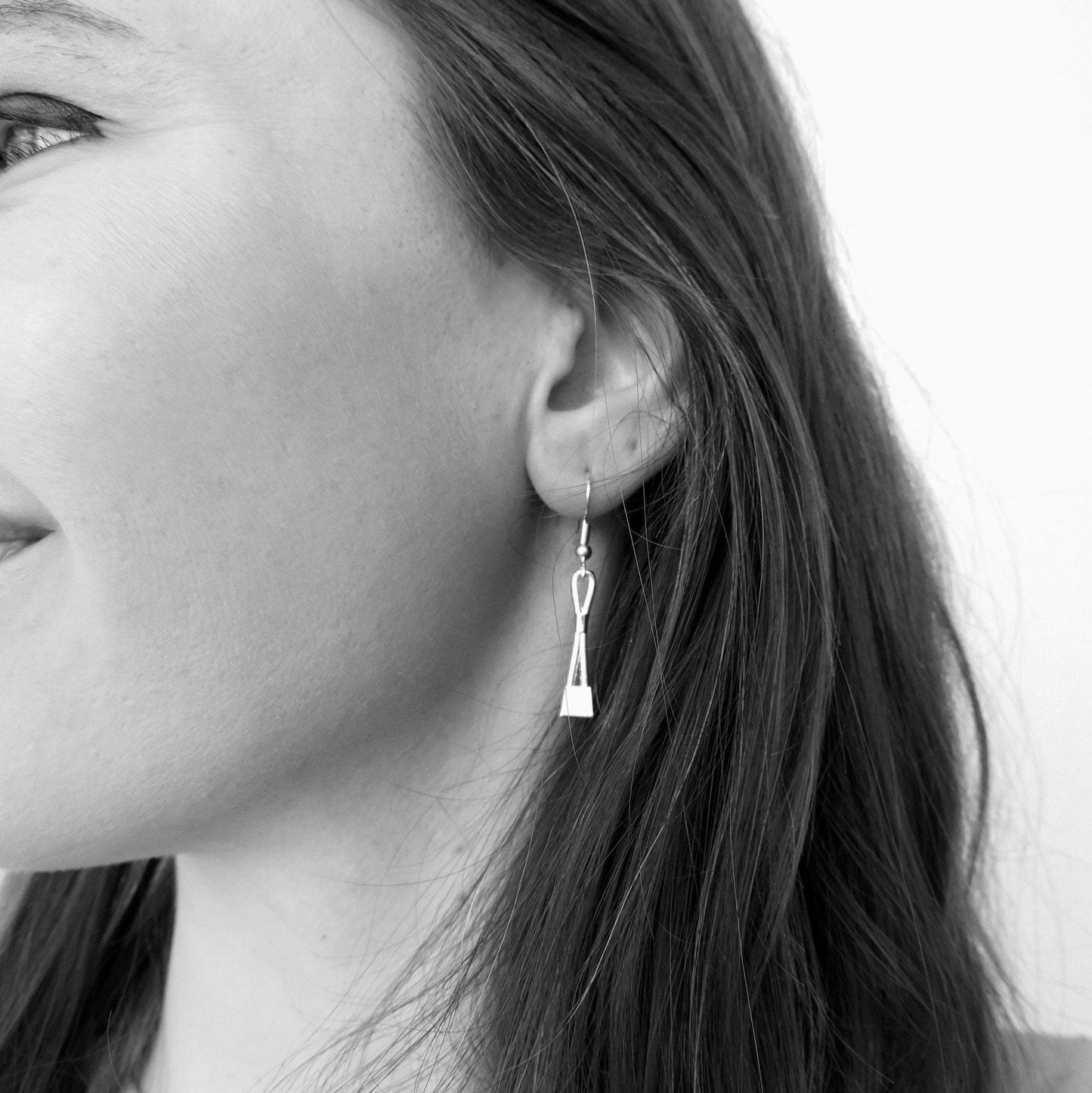 Climbing Nuts Earrings, Climbing Jewerly, Gift for Climber