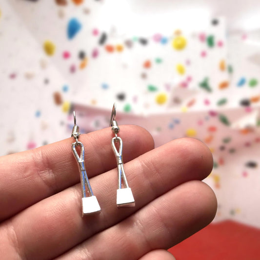Climbing Nuts Earrings, Climbing Jewerly, Gift for Climber