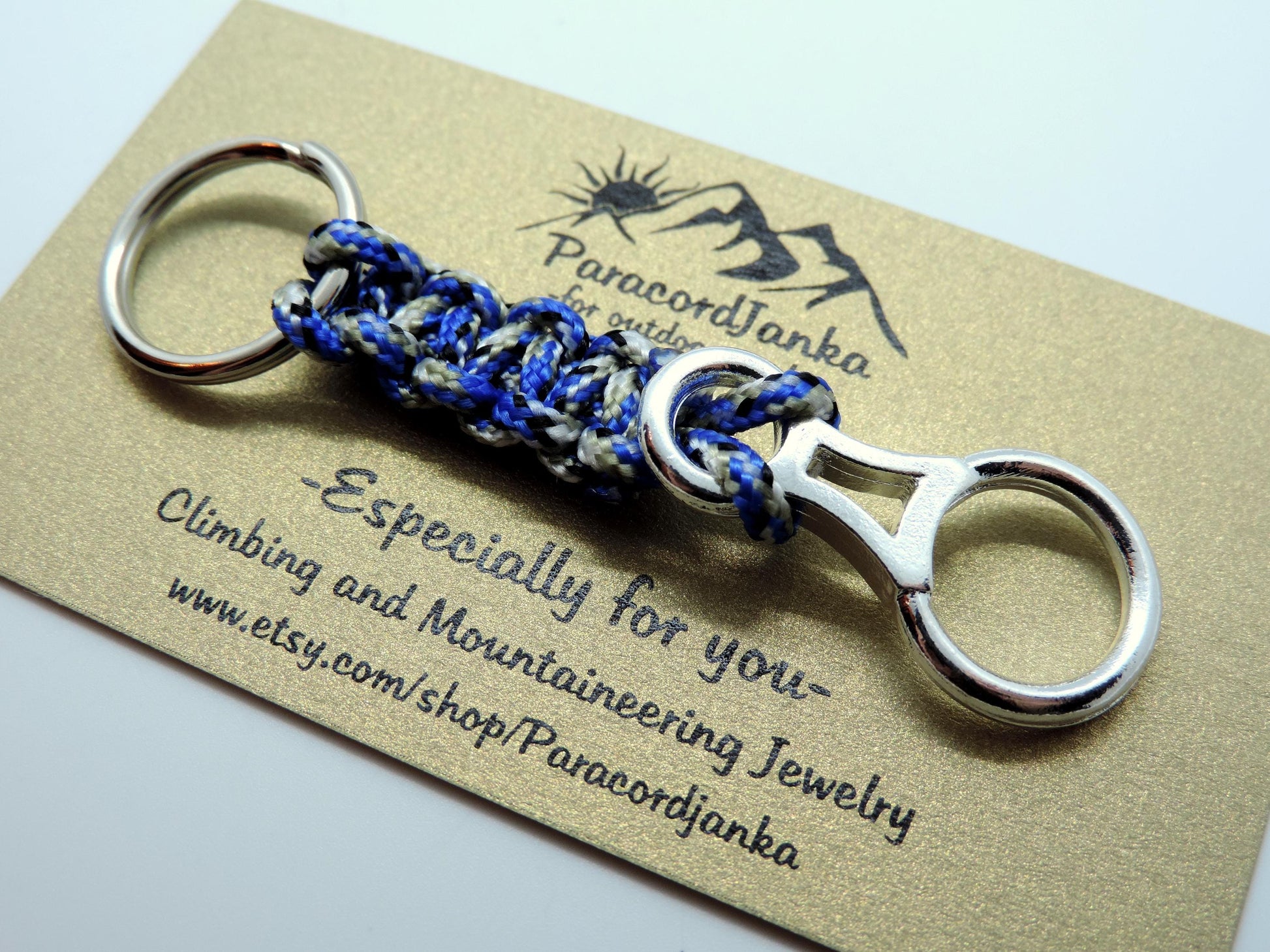 Climbing Figure 8 Keychain Gift