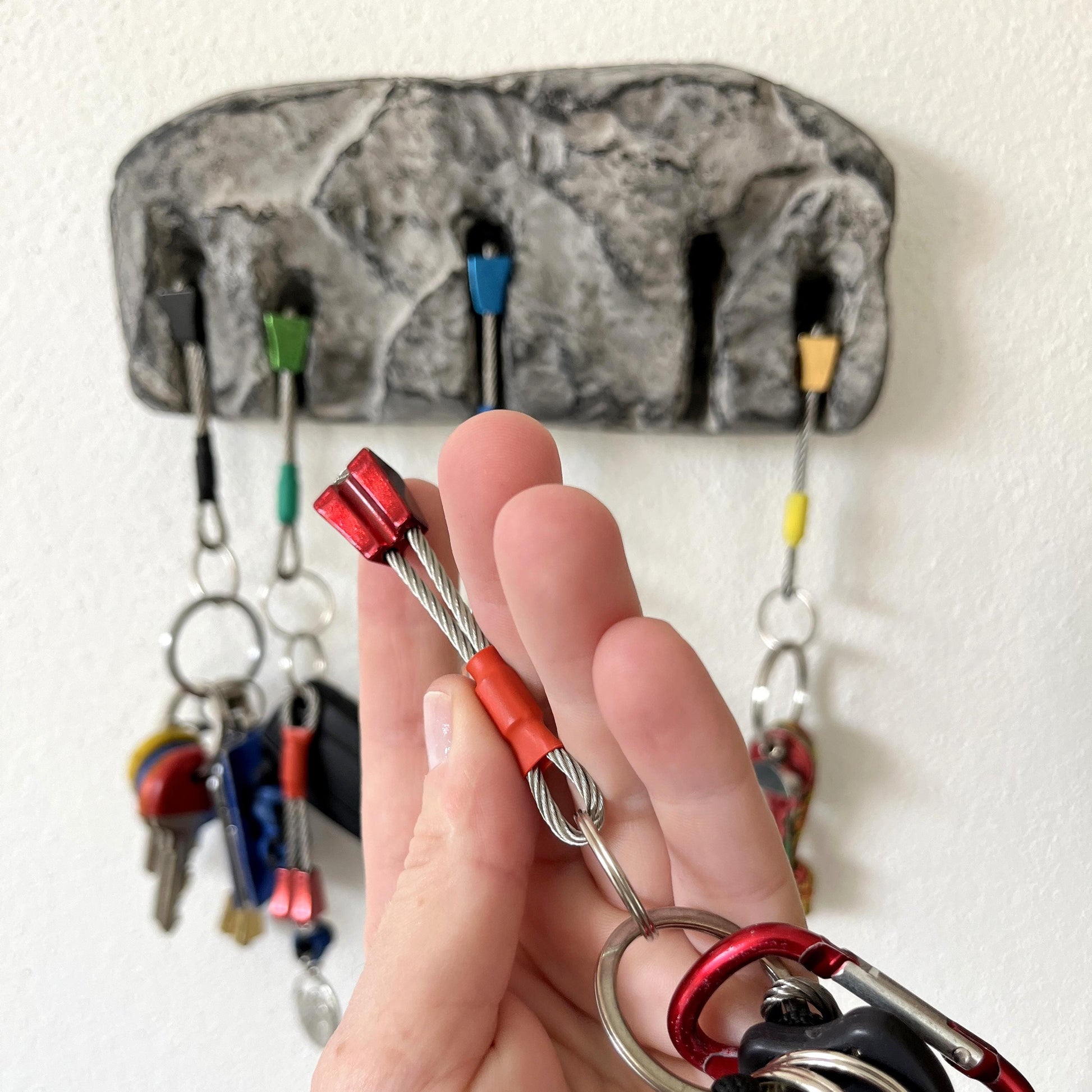 Climbing, Keyholder for Climbers - 5 keys version