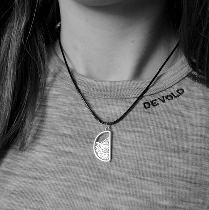 Couple Mountain Necklaces, Climbing Jewelry, Gift for Mountain Lover