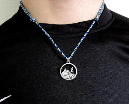 Running Necklace and Bracelet, Running Jewelry, Gift for Runner